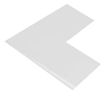 White PVC floor marking shape 4" — 5S floor layouts, equipment zones, and pedestrian pathways