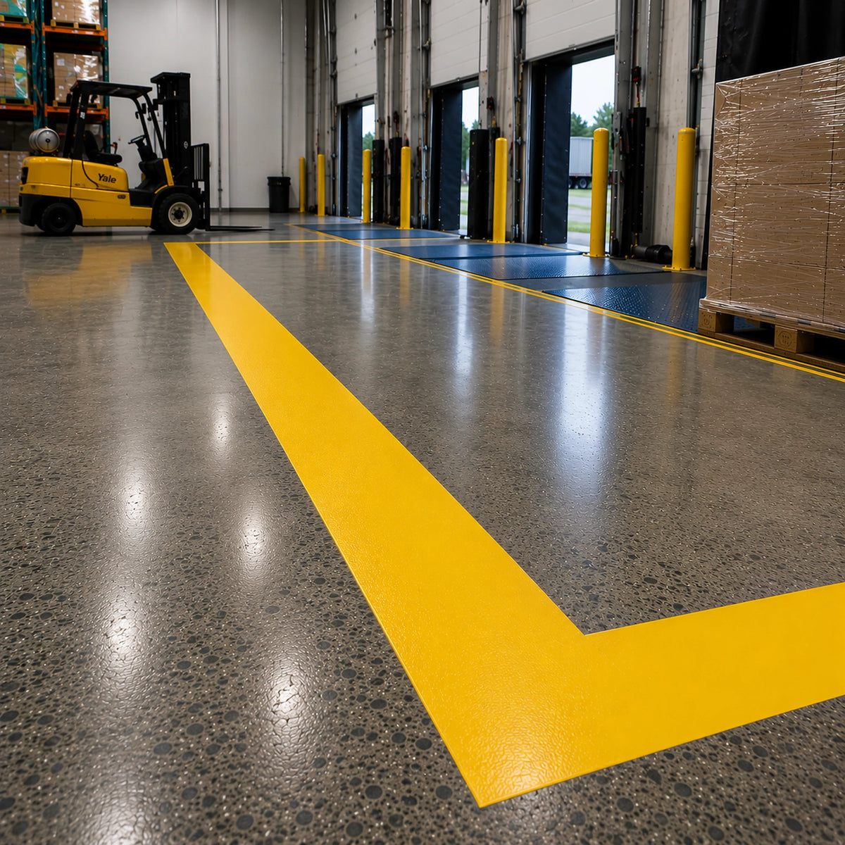 6" Solid Color Floor Marking Tape