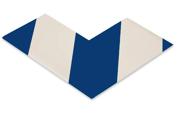 White PVC floor marking shape 3" — 5S floor layouts, equipment zones, and pedestrian pathways