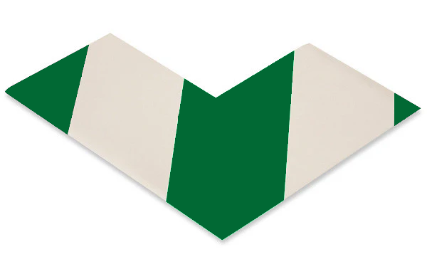 White PVC floor marking shape 3" — 5S floor layouts, equipment zones, and pedestrian pathways