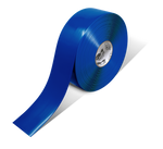Blue PVC floor marking tape 3" — warehouse aisle striping, traffic lanes, and 5S safety marking