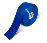 Blue PVC floor marking tape 4" — warehouse aisle striping, traffic lanes, and 5S safety marking