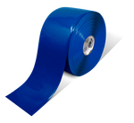 Blue PVC floor marking tape 6" — warehouse aisle striping, traffic lanes, and 5S safety marking