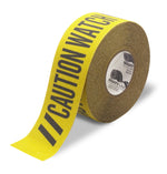 Yellow anti-slip floor tape 3" — high-traction walkways, ramps, and 5S safety zones