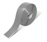 Gray PVC floor marking tape 3" — warehouse aisle striping, traffic lanes, and 5S safety marking