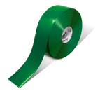 Green PVC floor marking tape 3" — warehouse aisle striping, traffic lanes, and 5S safety marking