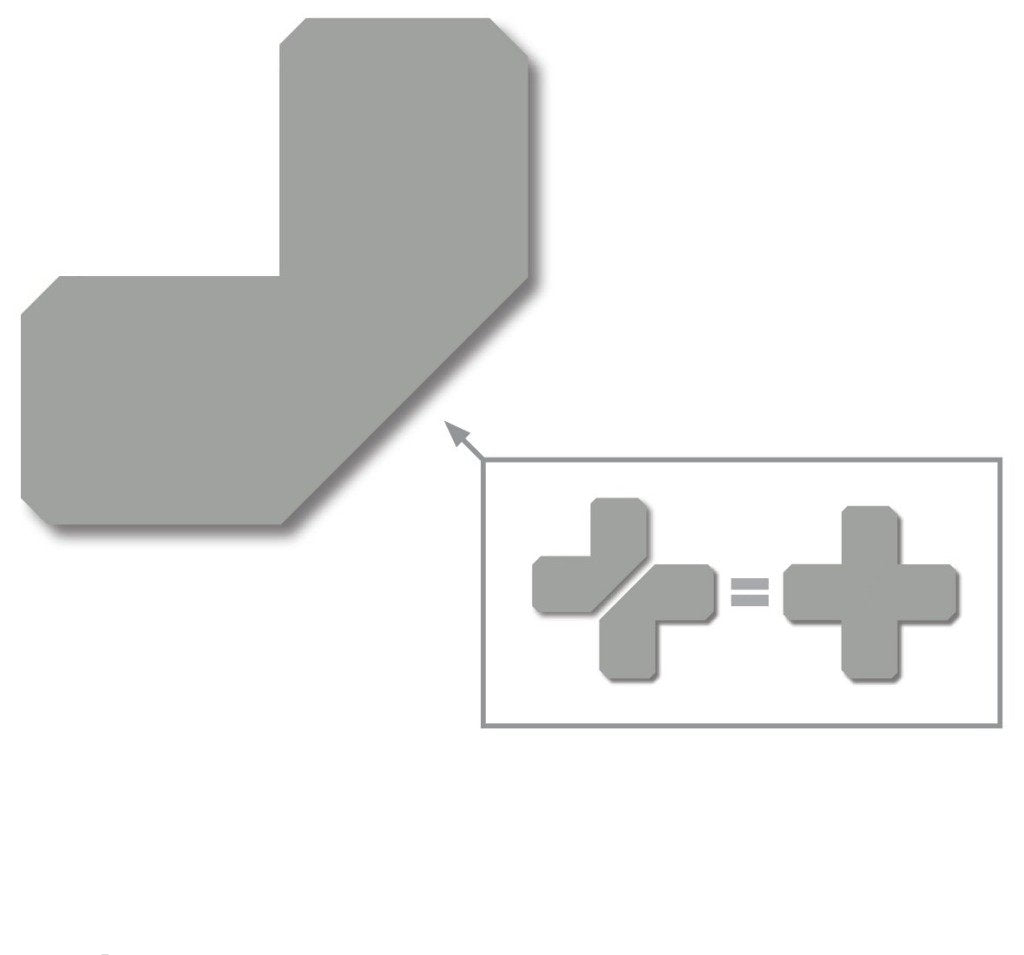 Gray PVC floor marking shape 2" — 5S floor layouts, equipment zones, and pedestrian pathways