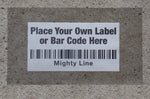 Clear PVC label protector 10" — rack and shelf labeling in organized warehouse storage