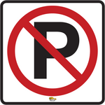 PVC floor sign 16" — warehouse safety messaging and 5S visual management