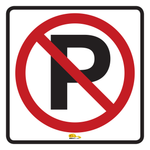 PVC floor sign 36" — warehouse safety messaging and 5S visual management