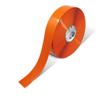 Orange PVC floor marking tape 2" — warehouse aisle striping, traffic lanes, and 5S safety marking