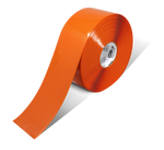 Orange PVC floor marking tape 4" — warehouse aisle striping, traffic lanes, and 5S safety marking