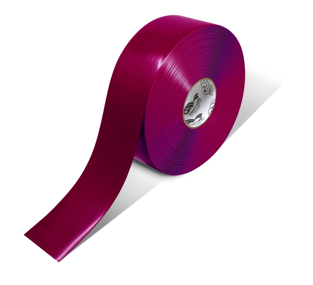 Purple PVC floor marking tape 3" — warehouse aisle striping, traffic lanes, and 5S safety marking