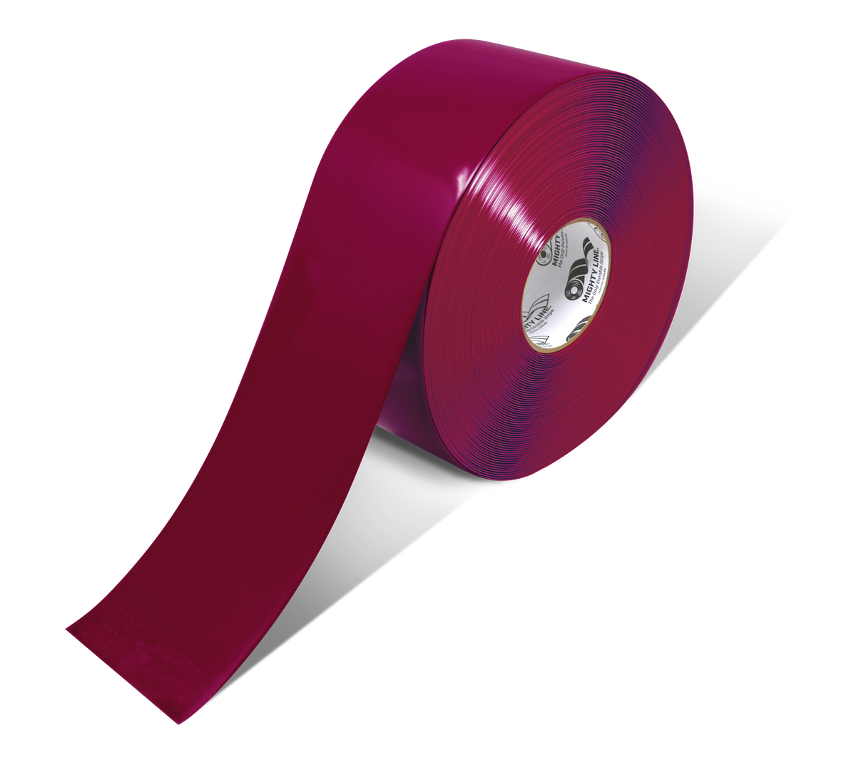 Purple PVC floor marking tape 4" — warehouse aisle striping, traffic lanes, and 5S safety marking