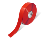 Red PVC floor marking tape 2" — warehouse aisle striping, traffic lanes, and 5S safety marking
