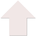 White PVC floor marking shape 5" — 5S floor layouts, equipment zones, and pedestrian pathways