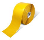 Yellow PVC floor marking tape 6" — warehouse aisle striping, traffic lanes, and 5S safety marking