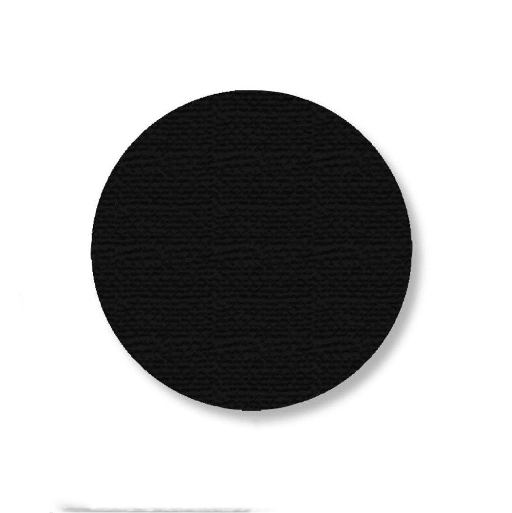 Black PVC floor marking shape 5" — 5S floor layouts, equipment zones, and pedestrian pathways