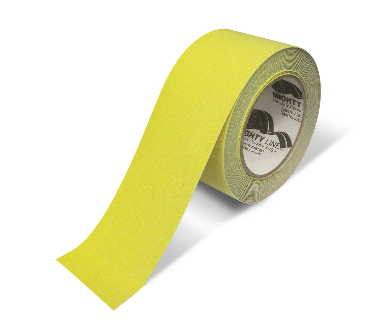 Yellow anti-slip floor tape 2" — high-traction walkways, ramps, and 5S safety zones