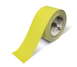 Yellow anti-slip floor tape 2" — high-traction walkways, ramps, and 5S safety zones