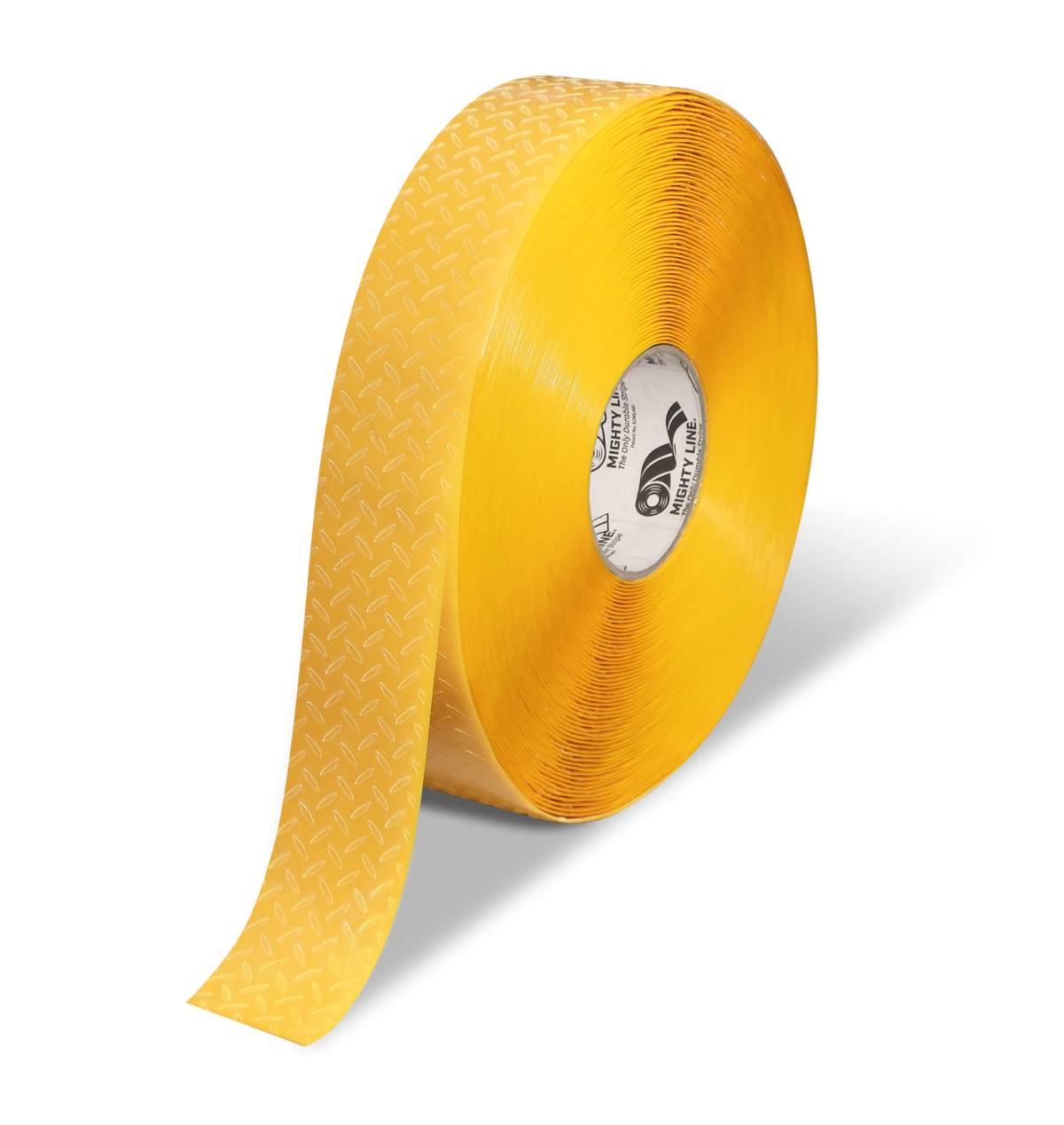 Yellow anti-slip floor tape 2" — high-traction walkways, ramps, and 5S safety zones