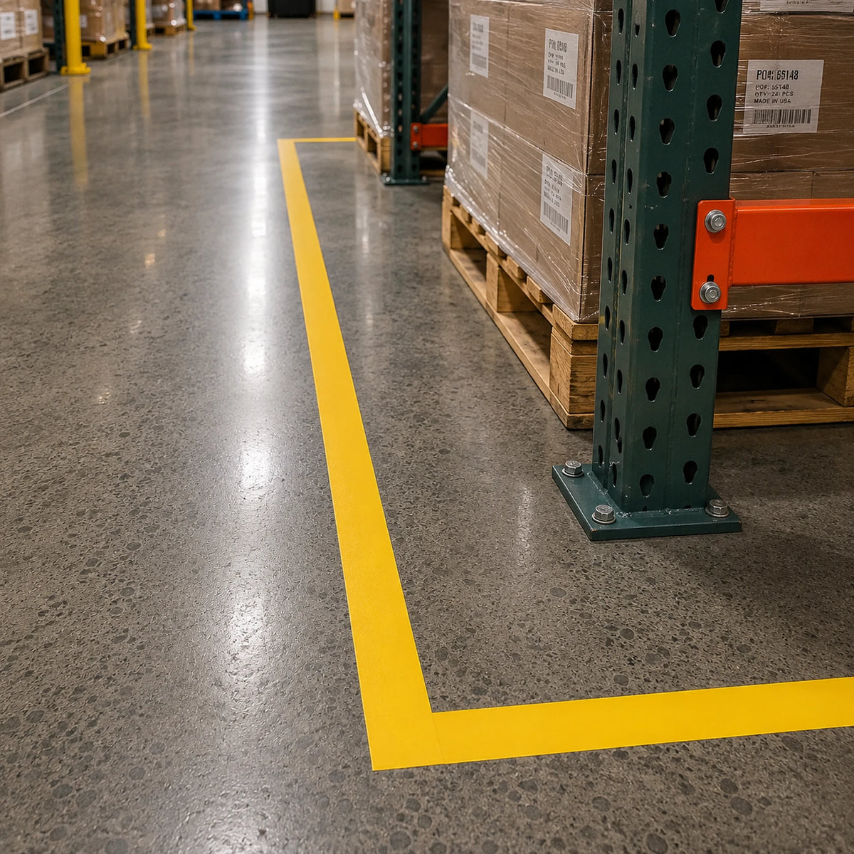 3" Solid Color Floor Marking Tape