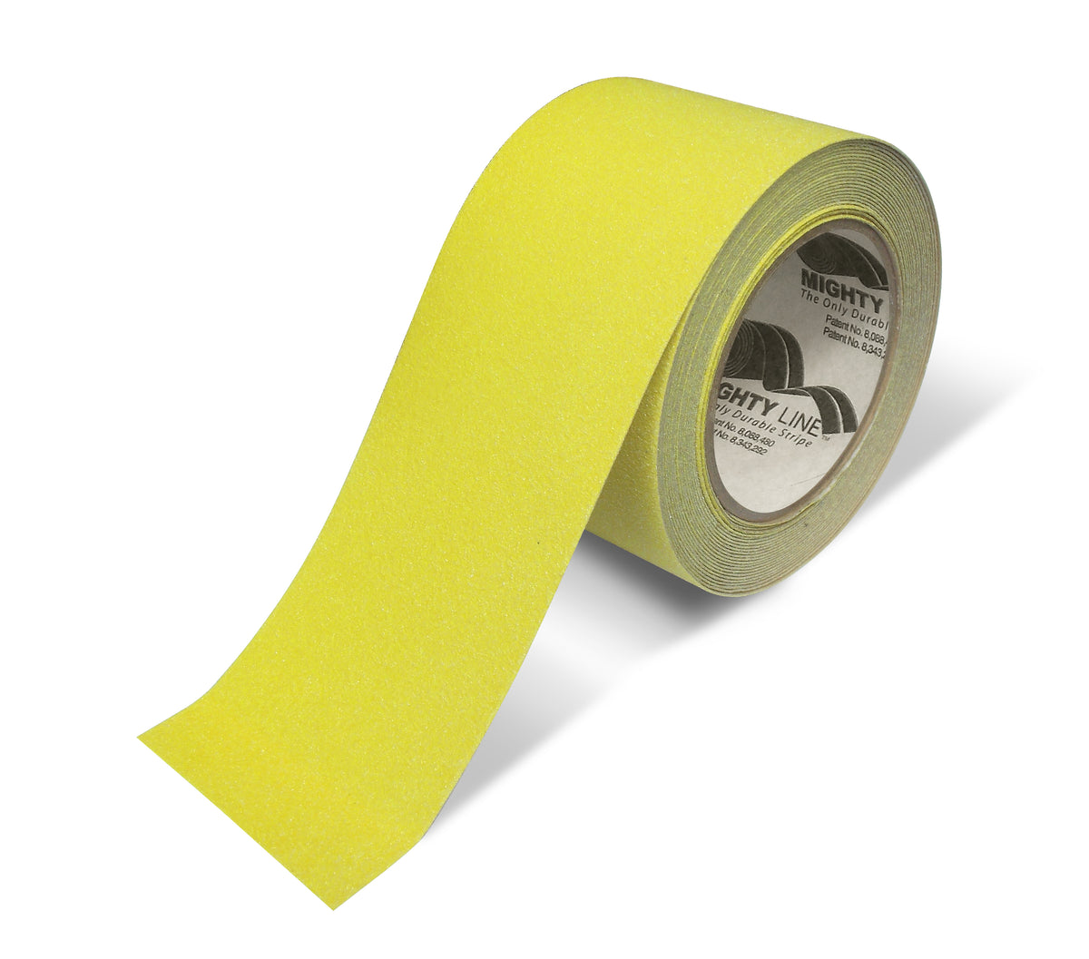 Yellow anti-slip floor tape 3" — high-traction walkways, ramps, and 5S safety zones