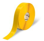 Yellow PVC floor marking tape 3" — warehouse aisle striping, traffic lanes, and 5S safety marking