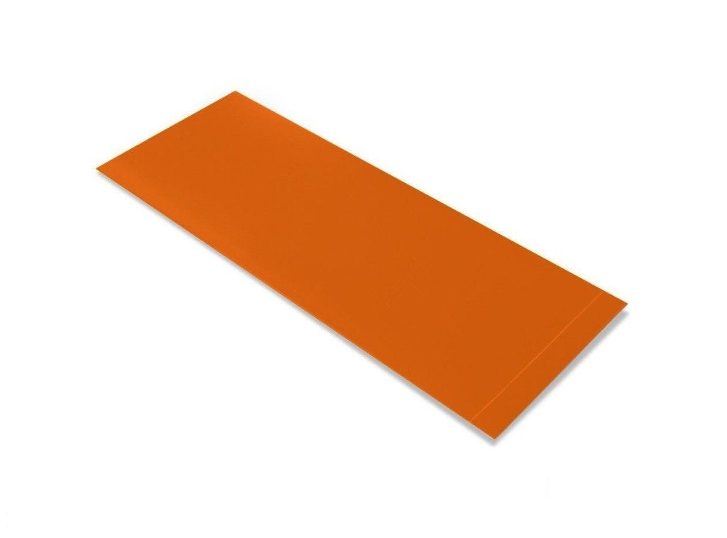 Orange PVC floor marking shape 3" — 5S floor layouts, equipment zones, and pedestrian pathways