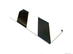 Black PVC floor marking shape 3" — 5S floor layouts, equipment zones, and pedestrian pathways