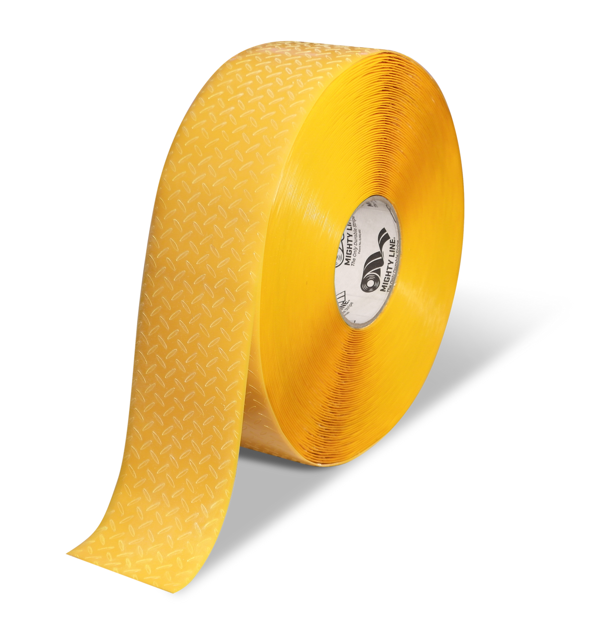 Yellow anti-slip floor tape 3" — high-traction walkways, ramps, and 5S safety zones