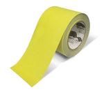 Yellow anti-slip floor tape 4" — high-traction walkways, ramps, and 5S safety zones