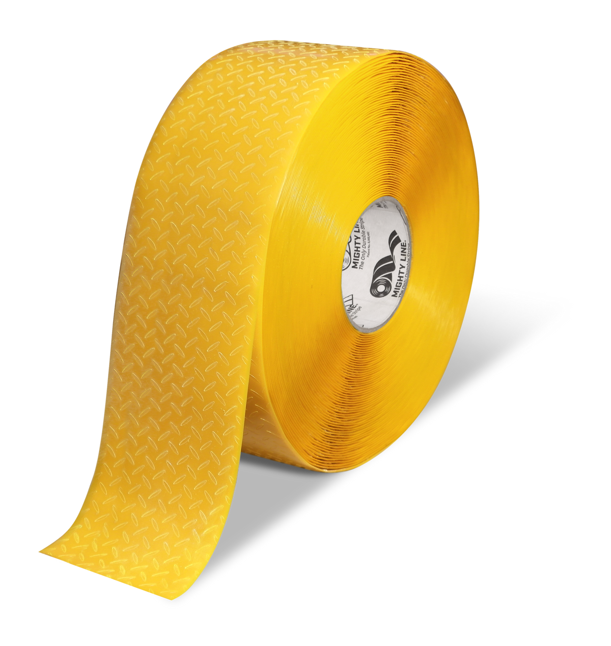 Yellow anti-slip floor tape 4" — high-traction walkways, ramps, and 5S safety zones