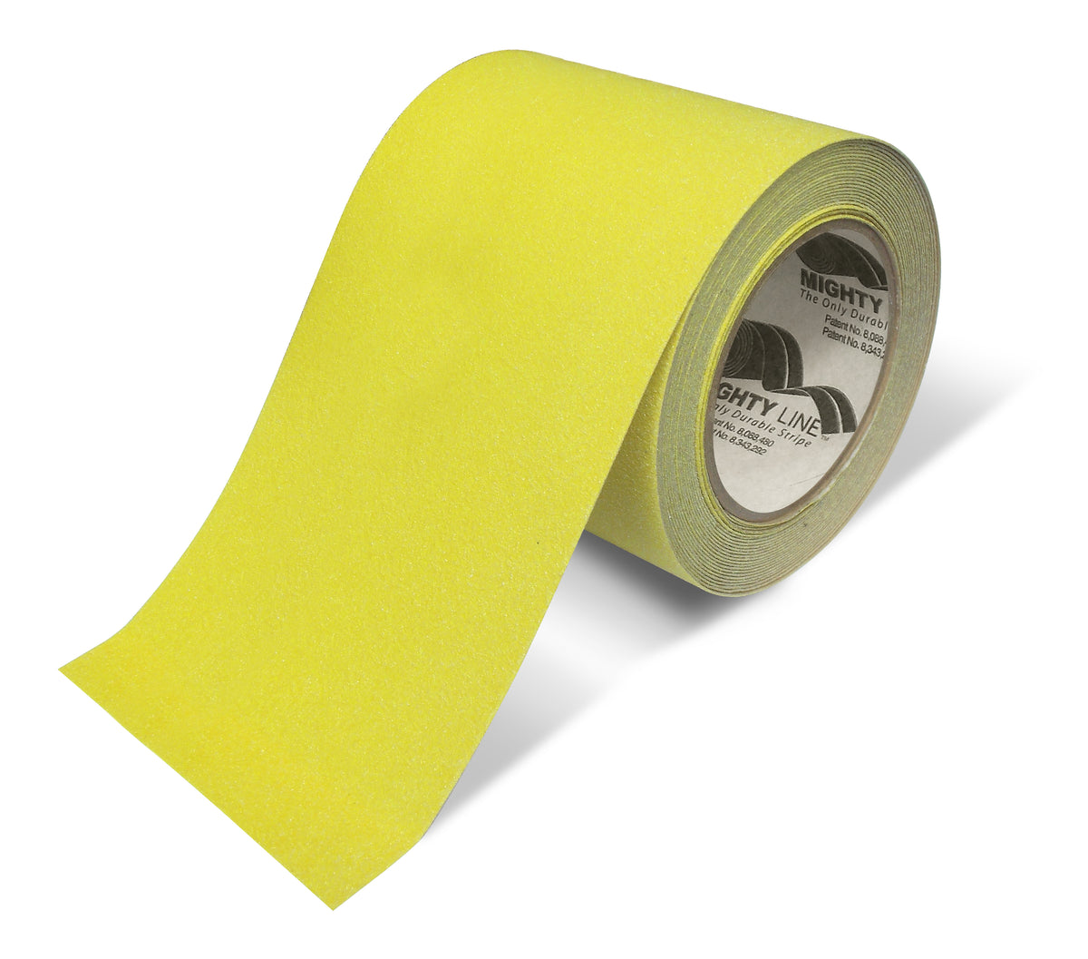 Yellow anti-slip floor tape 6" — high-traction walkways, ramps, and 5S safety zones