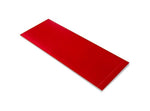 Red PVC floor marking shape 6" — 5S floor layouts, equipment zones, and pedestrian pathways