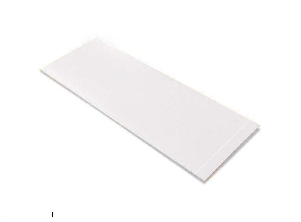 White PVC floor marking shape 6" — 5S floor layouts, equipment zones, and pedestrian pathways