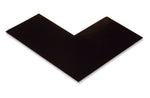 Black PVC floor marking shape 3" — 5S floor layouts, equipment zones, and pedestrian pathways