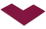 Purple PVC floor marking shape 3" — 5S floor layouts, equipment zones, and pedestrian pathways