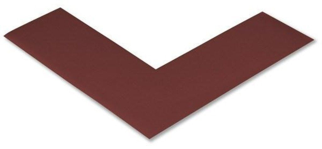 Brown PVC floor marking shape 2" — 5S floor layouts, equipment zones, and pedestrian pathways