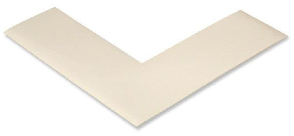 White PVC floor marking shape 2" — 5S floor layouts, equipment zones, and pedestrian pathways