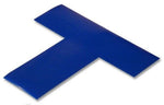 Blue PVC floor marking shape 2" — 5S floor layouts, equipment zones, and pedestrian pathways
