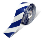 White PVC floor marking tape 4" — warehouse aisle striping, traffic lanes, and 5S safety marking