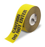 Yellow anti-slip floor tape 3" — high-traction walkways, ramps, and 5S safety zones