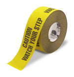 Yellow anti-slip floor tape 3" — high-traction walkways, ramps, and 5S safety zones