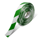 White PVC floor marking tape 2" — warehouse aisle striping, traffic lanes, and 5S safety marking