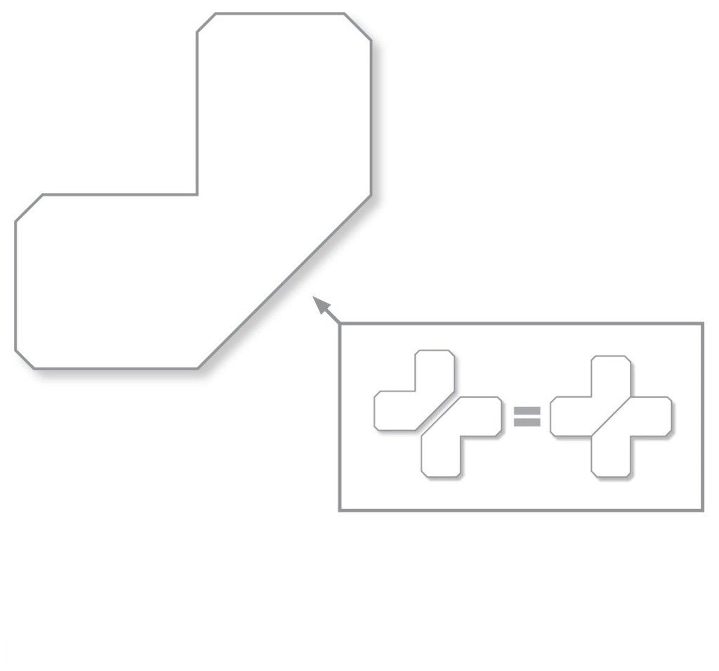 White PVC floor marking shape 2" — 5S floor layouts, equipment zones, and pedestrian pathways