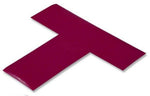 Purple PVC floor marking shape 2" — 5S floor layouts, equipment zones, and pedestrian pathways