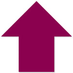 Purple PVC floor marking shape 5" — 5S floor layouts, equipment zones, and pedestrian pathways