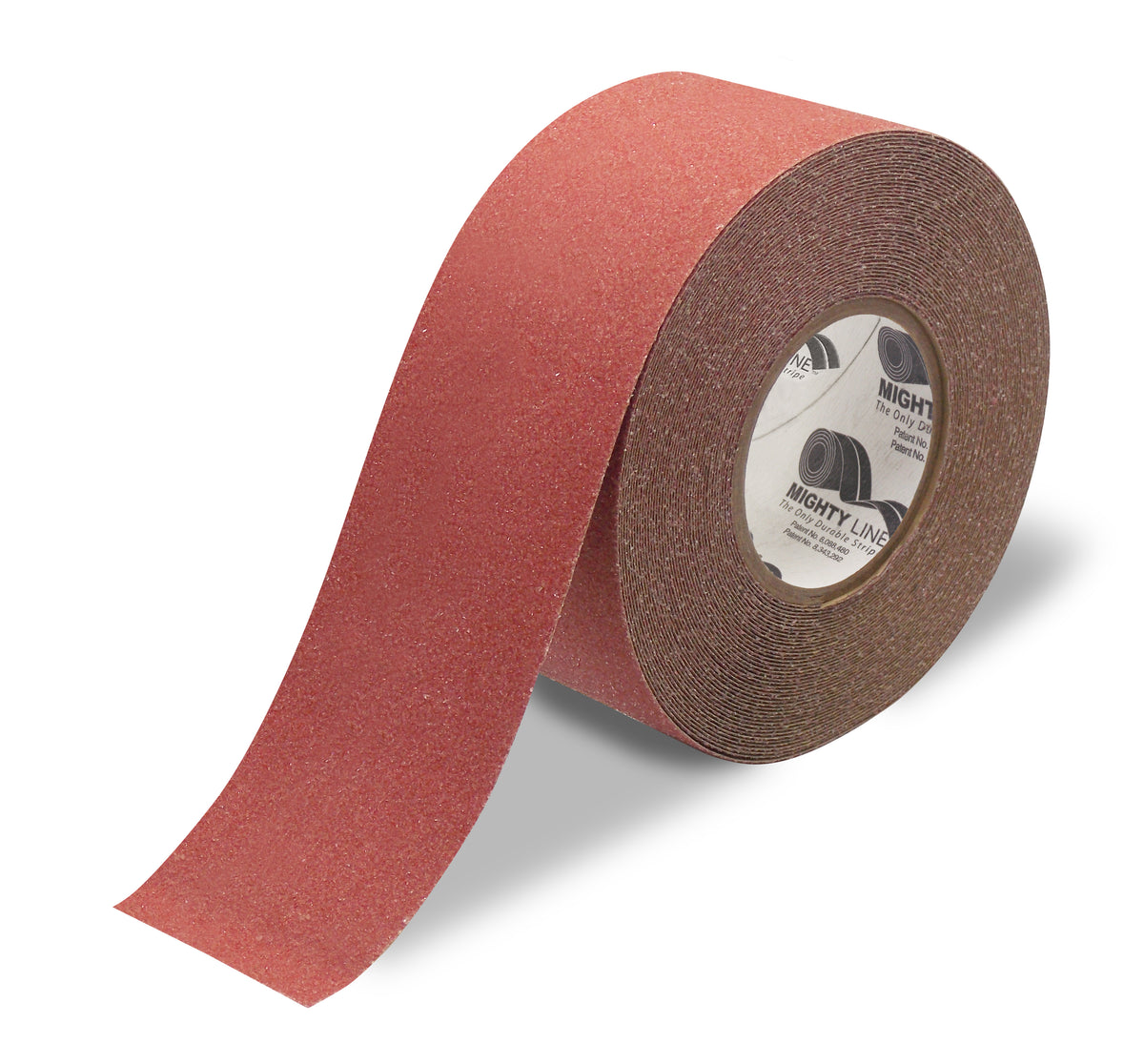 Red anti-slip floor tape 3" — high-traction walkways, ramps, and 5S safety zones