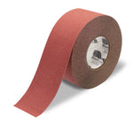 Red anti-slip floor tape 3" — high-traction walkways, ramps, and 5S safety zones